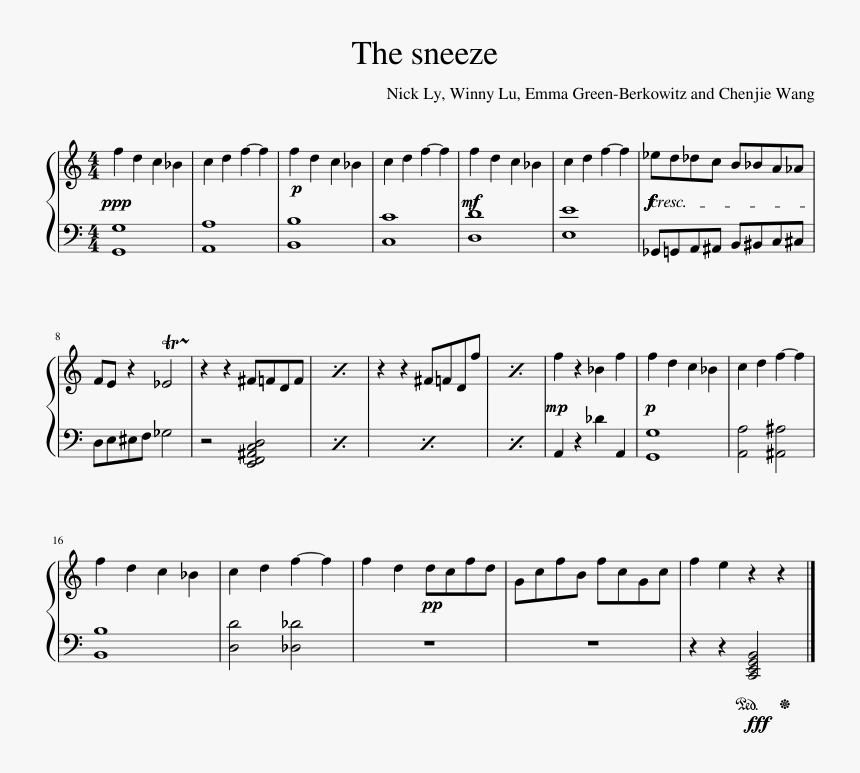 Linkin Park In Pieces Piano Sheet Music, HD Png Download