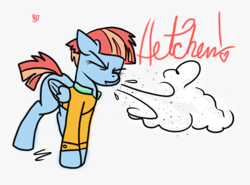 Clipart Rain Windy - Sneeze, HD Png Download