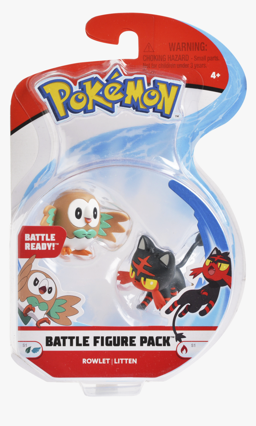 Pokemon Battle Figures Litten, HD Png Download