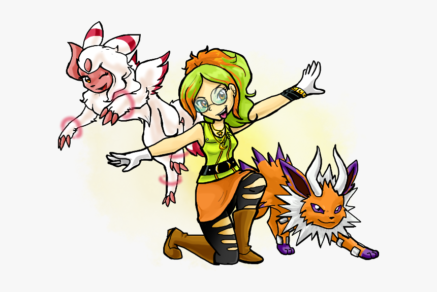 Pokemon Trainer Carrot Wants To Battle - Cartoon, HD Png Download