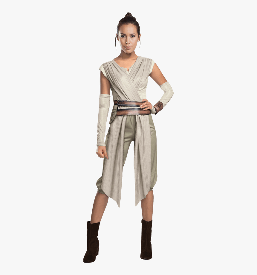 Force Awakens Deluxe Adult Rey Costume, HD Png Download