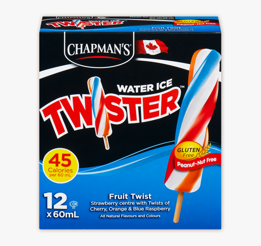 Chapman S Fruit Twist Twister - Ice Cream Twister Neapolitan, HD Png Download