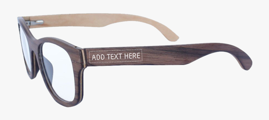 Dark Wood Glasses Frames, HD Png Download