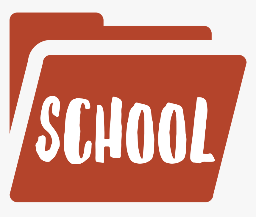 School Folder Rust - Sign, HD Png Download