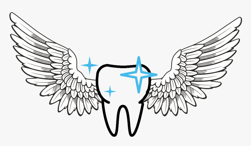 Remember The First Time You Lost A Tooth There Aren - Angel Wings Drawing Png, Transparent Png