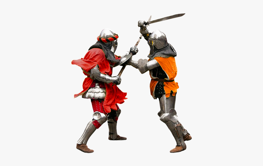 Knight, Middle Ages, Armor, Sword, Warrior, Shield - Middle Ages, HD Png Download
