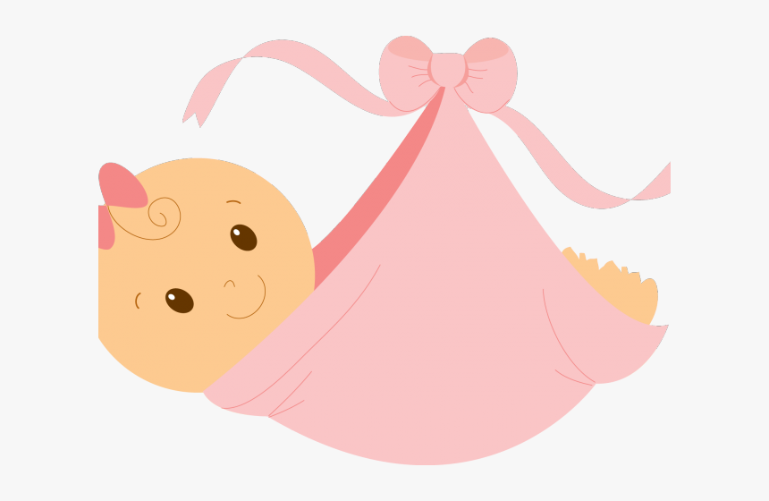 Baby Shower Girl Clipart, HD Png Download