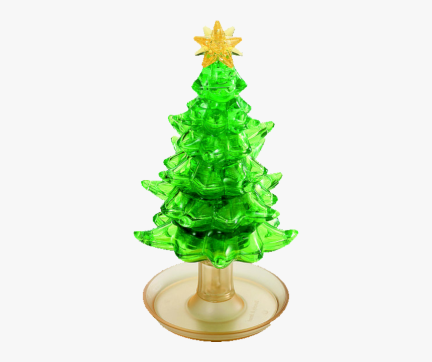 3d Crystal Puzzle Deluxe - Crystal Puzzle Christmas Tree, HD Png Download