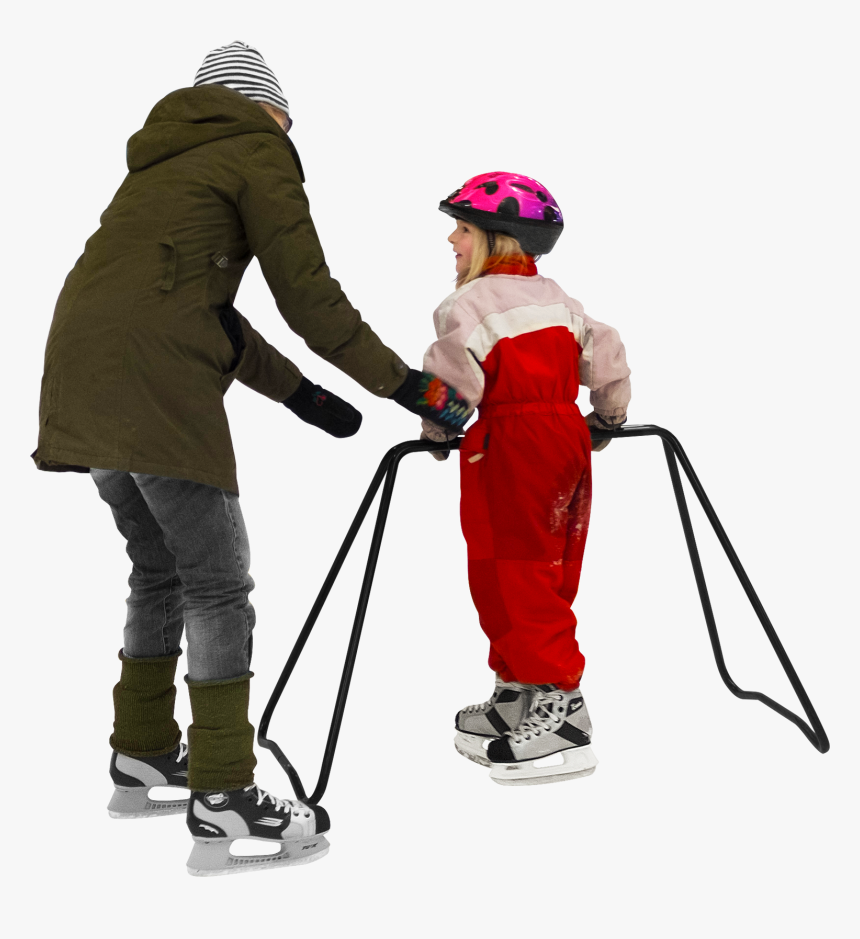 Transparent Ice Skate Png - Kids Ice Skating Png, Png Download