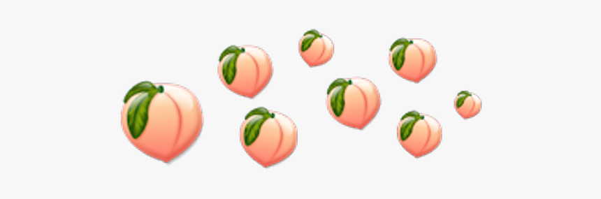 Crown Peachy Peachemoji Emojicrown - Peach Crown Png, Transparent Png