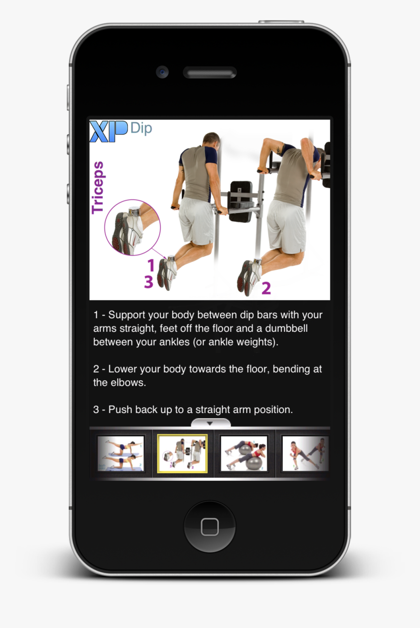 Xp Online Personal Training Dip - Iphone, HD Png Download
