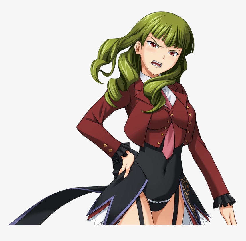 Transparent Angry Anime Png - Umineko No Naku Koro Ni Satan, Png Download