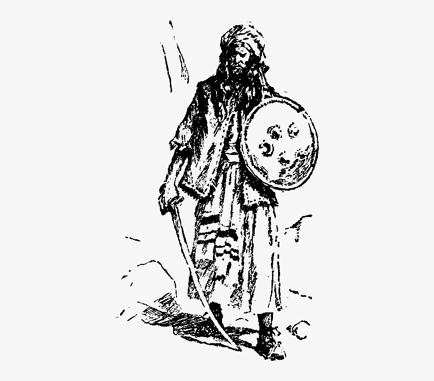 A Ghazani Warrior - Sketch, HD Png Download