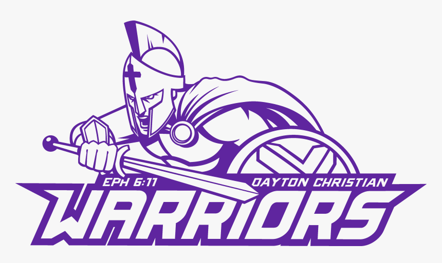 Transparent Christian Warrior Clipart - Dayton Christian Warriors, HD Png Download
