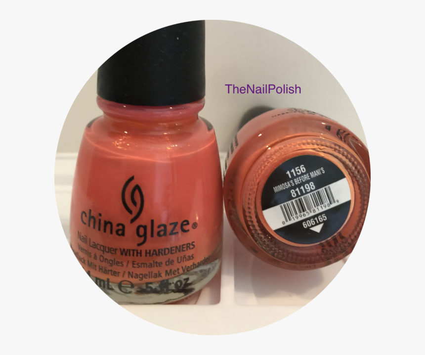 China Glaze Nail Polish Mimosa S Before Mani S 1156 - China Glaze, HD Png Download