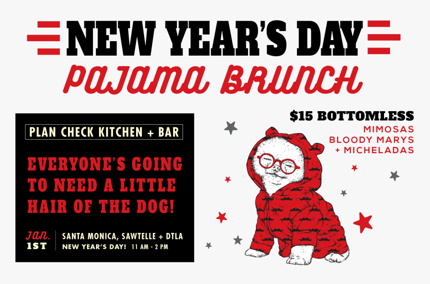 Join Us For Pajama Brunch New Year S Day - Čáslav, HD Png Download