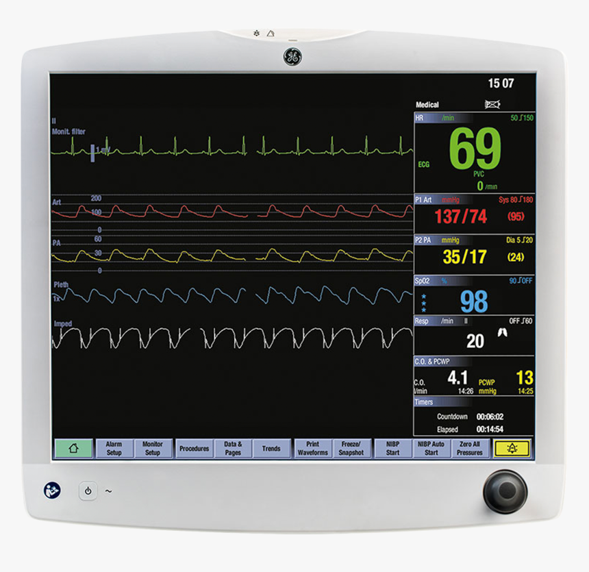 Ge B850 - Carescape B850, HD Png Download