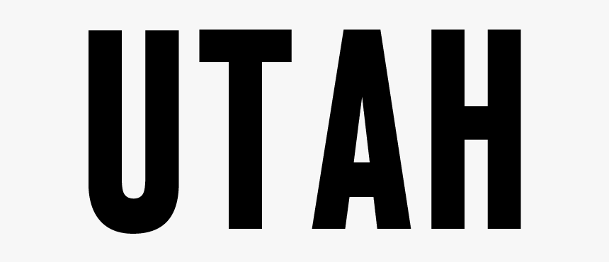 Utah Utes - Utah Utes Font Logo Png, Transparent Png