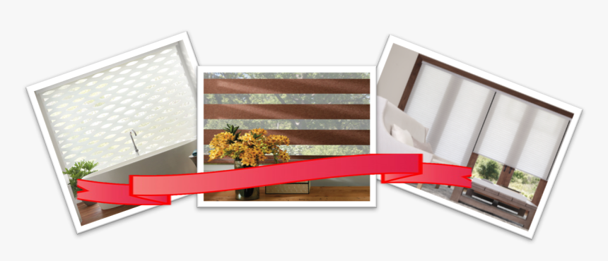 New 2017 Hunter Douglas Products Collage With A Red - Plywood, HD Png Download