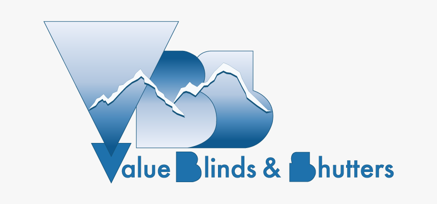 Value Blinds & Shutters Logo - Graphic Design, HD Png Download