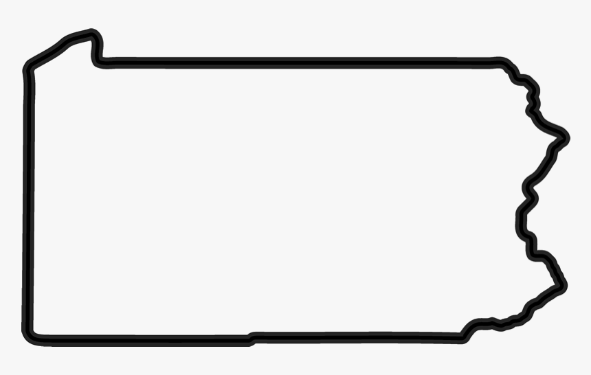 Pennsylvania Outline, HD Png Download