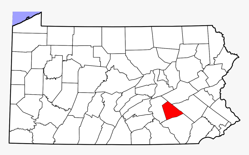 Map Of Pennsylvania, HD Png Download