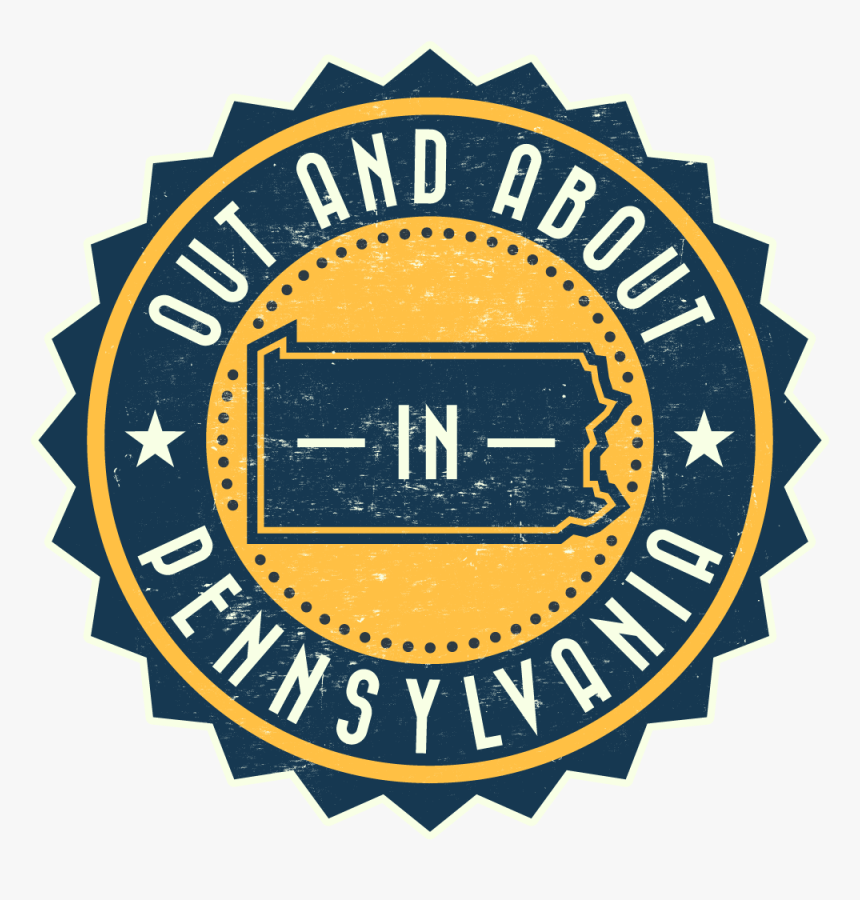 Out And About In Pennsylvania - Seal Frame Stamp Template, HD Png Download