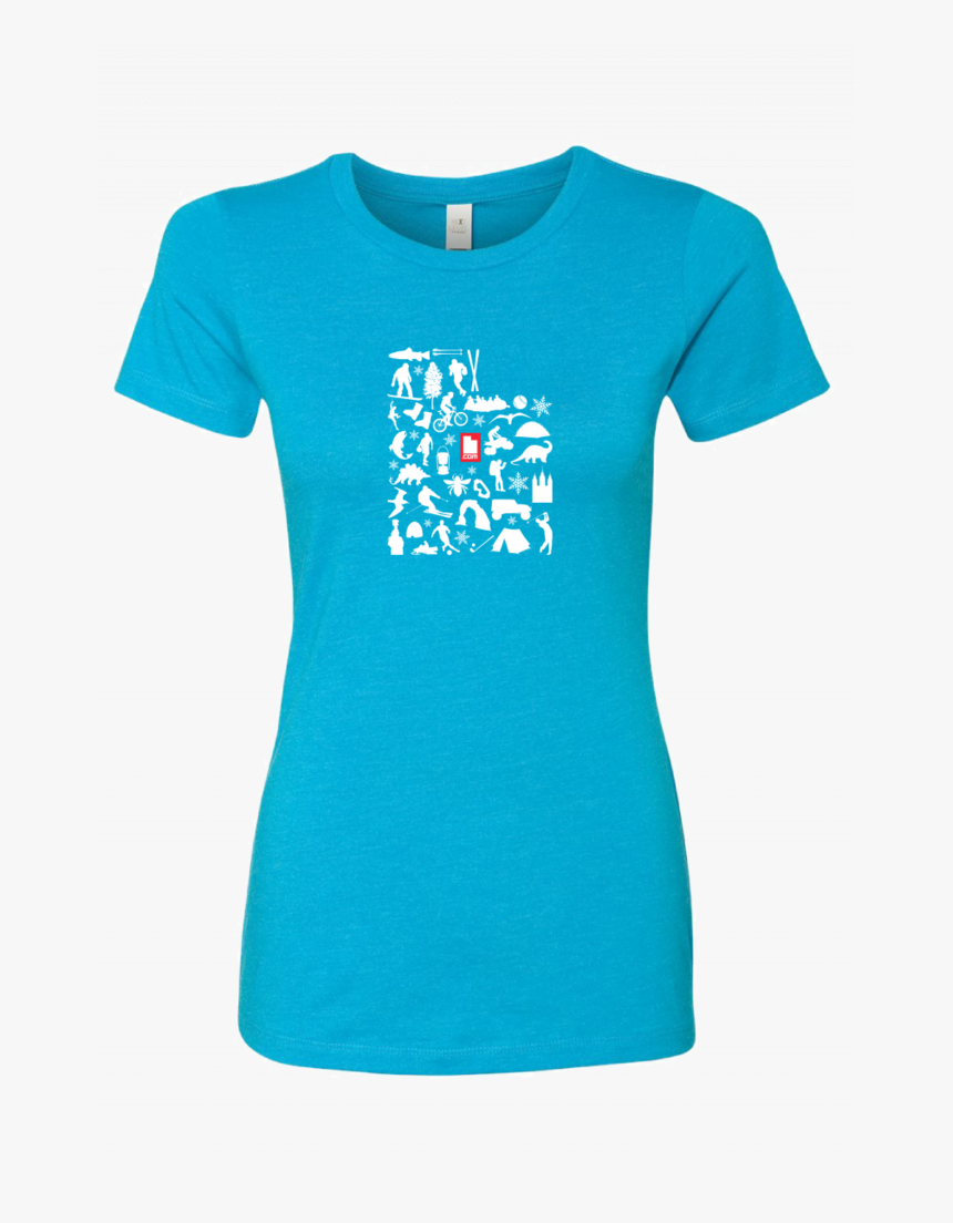 Transparent Utah Outline Png - T-shirt, Png Download