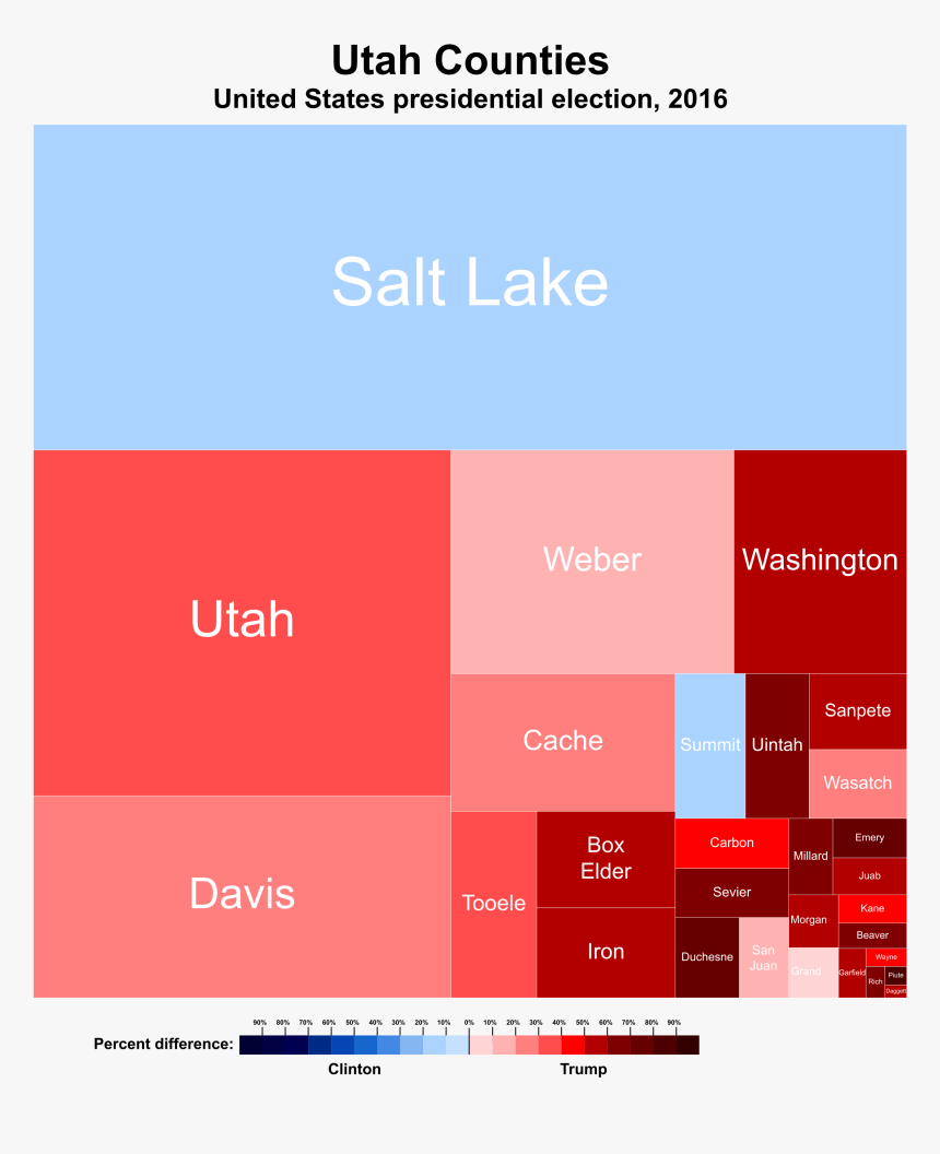 Iowa Counties 2016 Election, HD Png Download