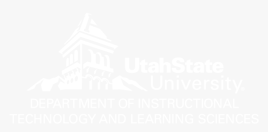 Instructional Technology And Learning Sciences Logo - Utah State University White Logo, HD Png Download