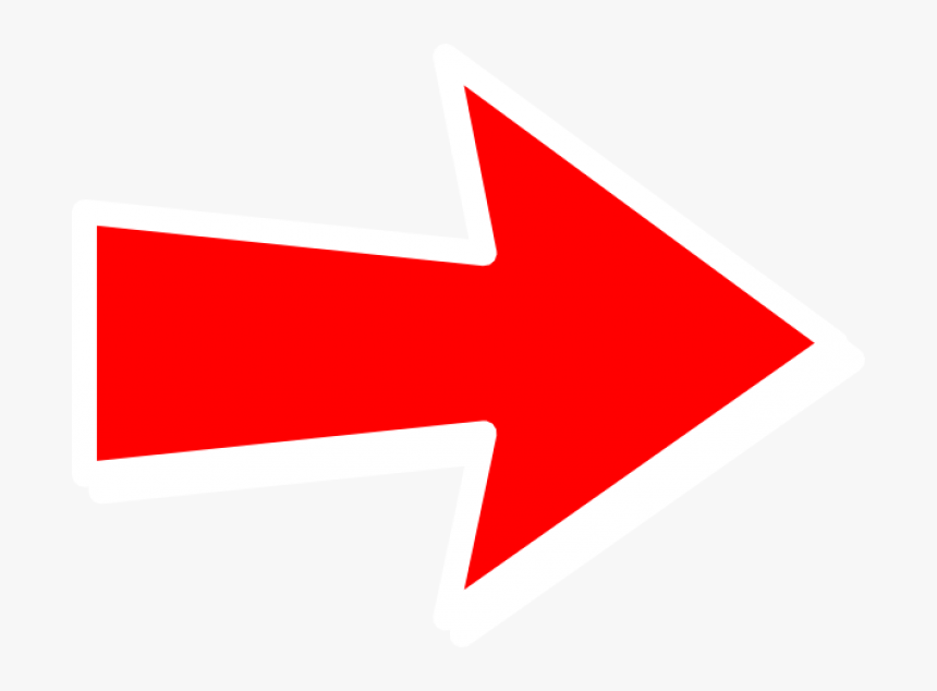 Arrow Clipart Red - Red Right Arrow Png, Transparent Png