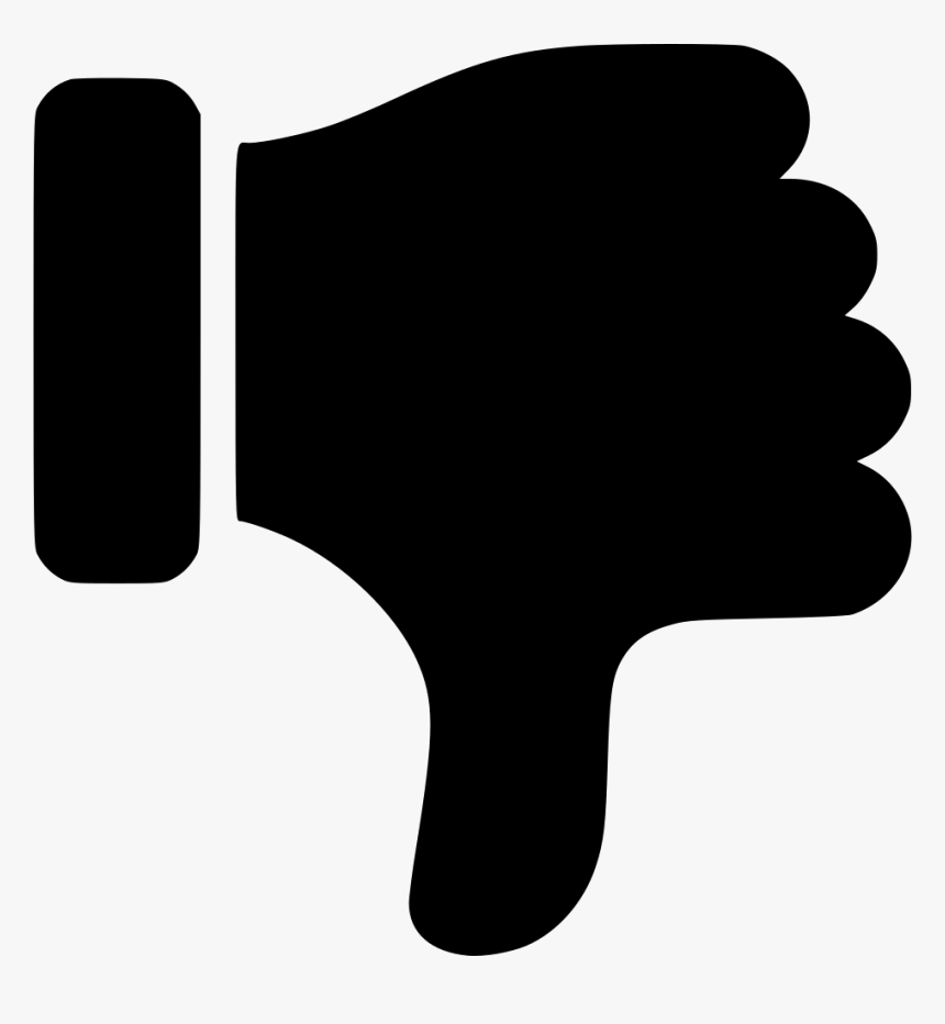 Svg Free Download Onlinewebfonts - Icon Thumb Down Png, Transparent Png