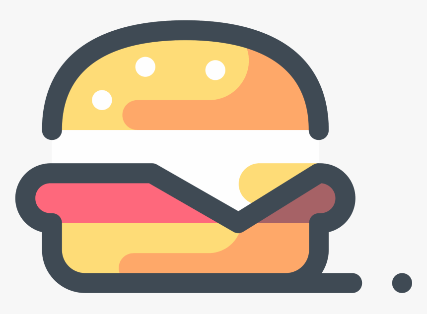 Beef Burger Icon - Hamburger, HD Png Download