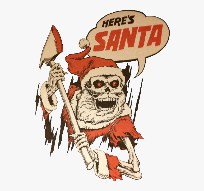 Skeleton Santa, HD Png Download