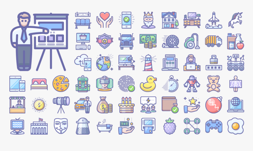 Unigrid Phantom Icons, HD Png Download