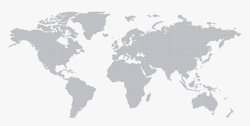World Map Icon Vector , Png Download - World Map 1 Colour, Transparent Png