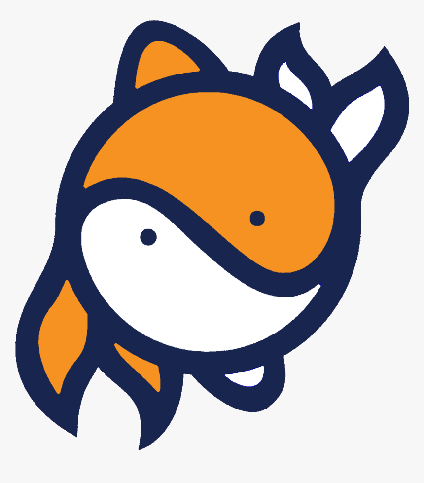 Yin And Yang Fish Logo, HD Png Download