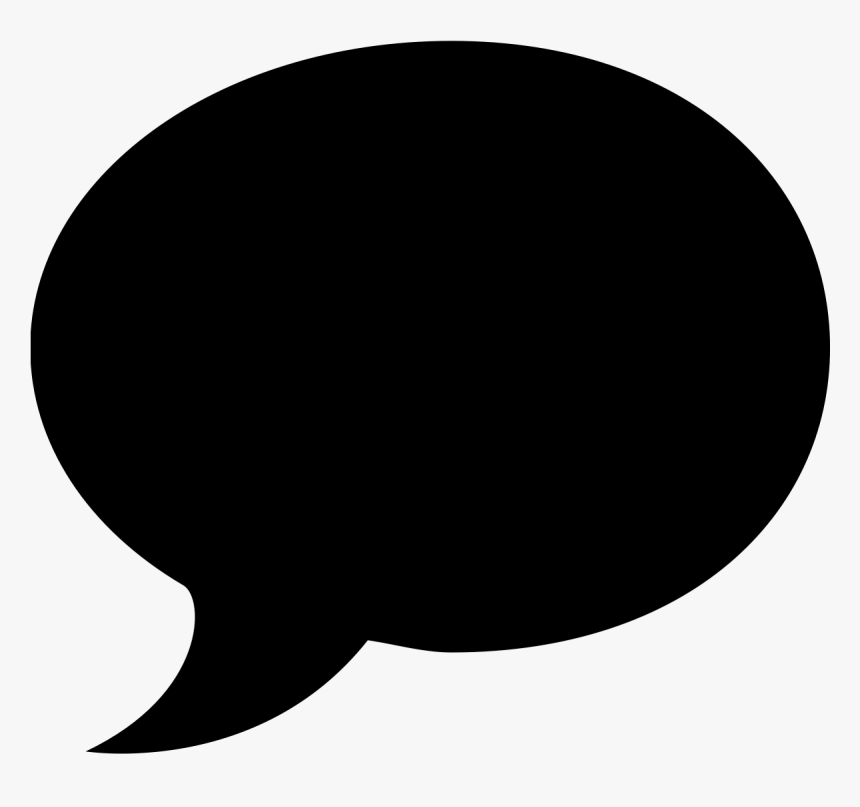 Mobile 311 Chat Icon - Speech Bubble Filled Png, Transparent Png