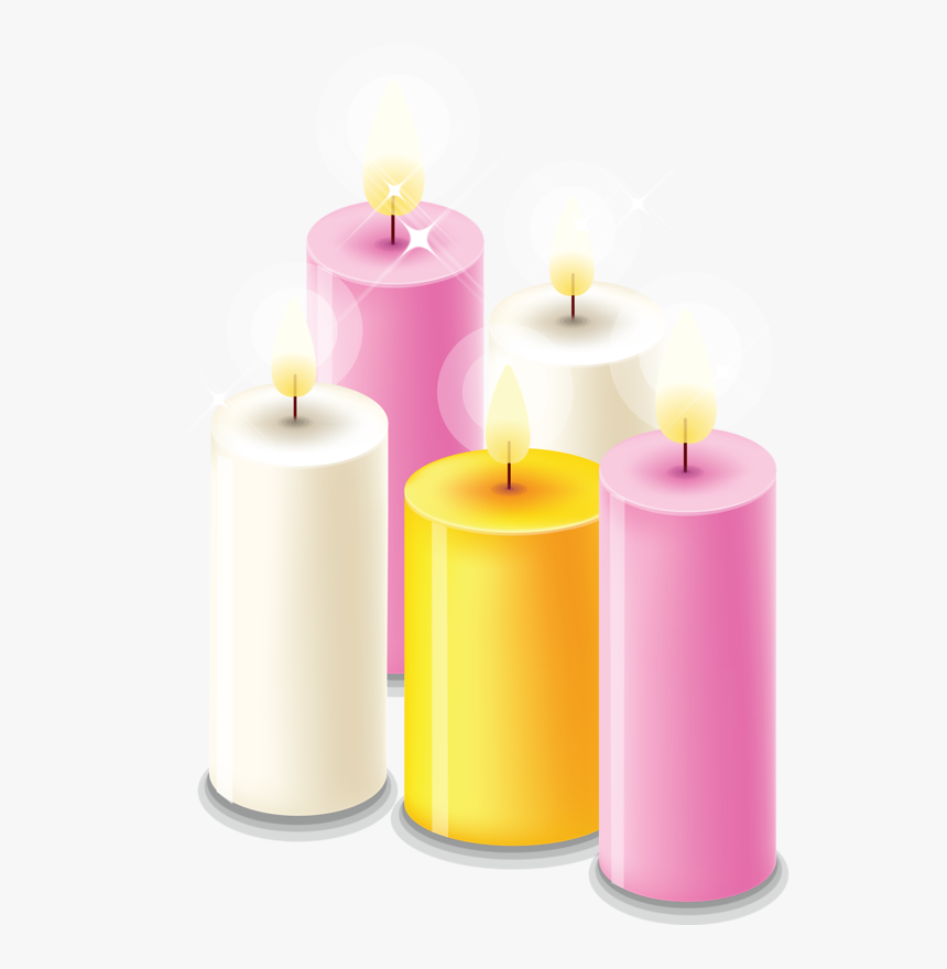 Burning Candles Png Download - Valentine, Transparent Png