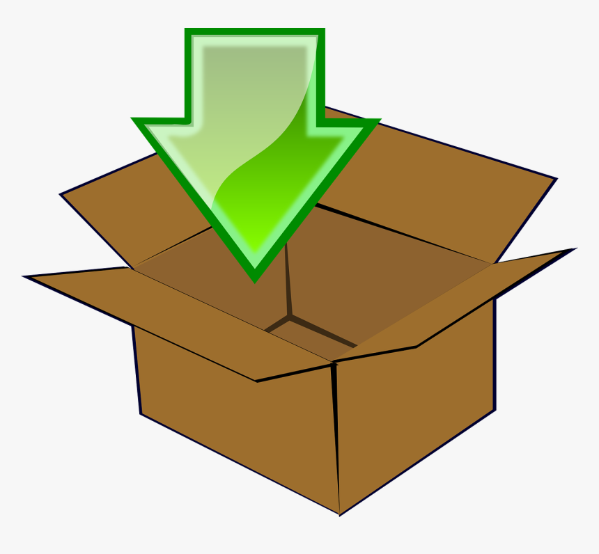 Cardboard Box Clipart Png, Transparent Png