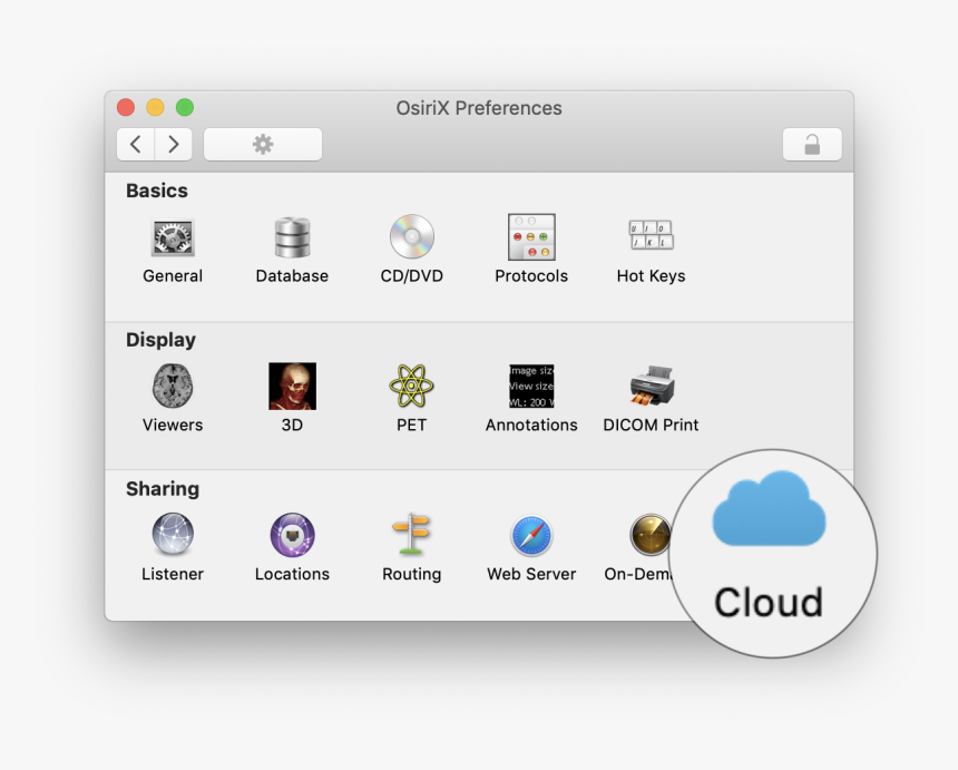 Osirix Md Preferences - Horos Config, HD Png Download