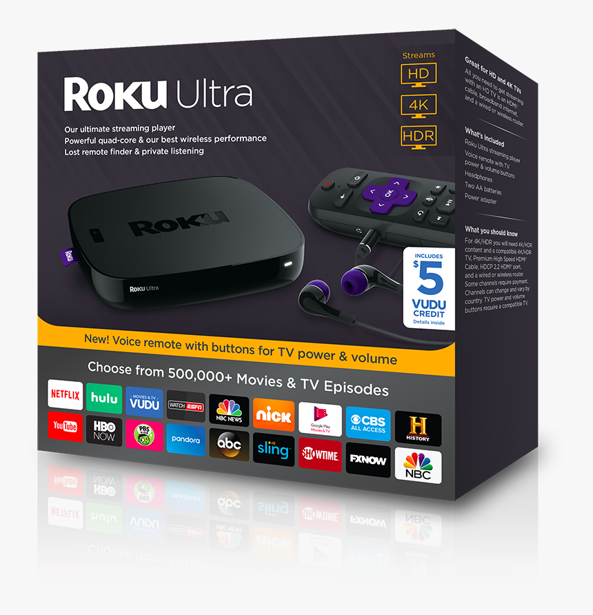 Roku Ultra, HD Png Download