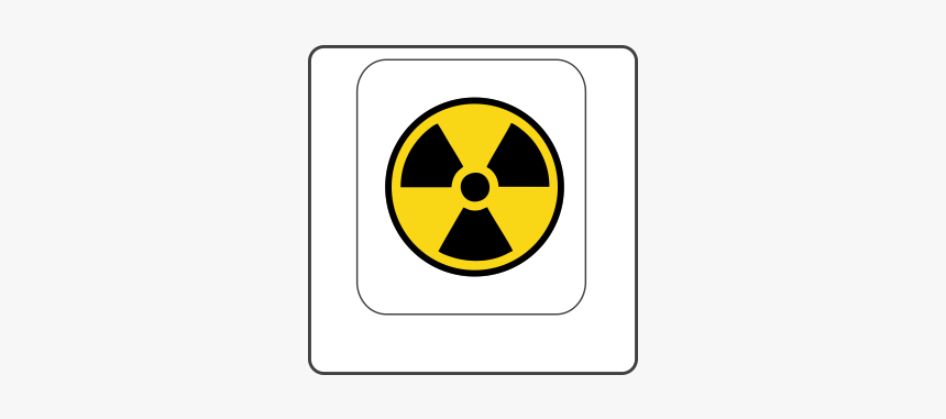Nuclear Cherry Mx Keycap - Biểu Tượng Phóng Xạ, HD Png Download