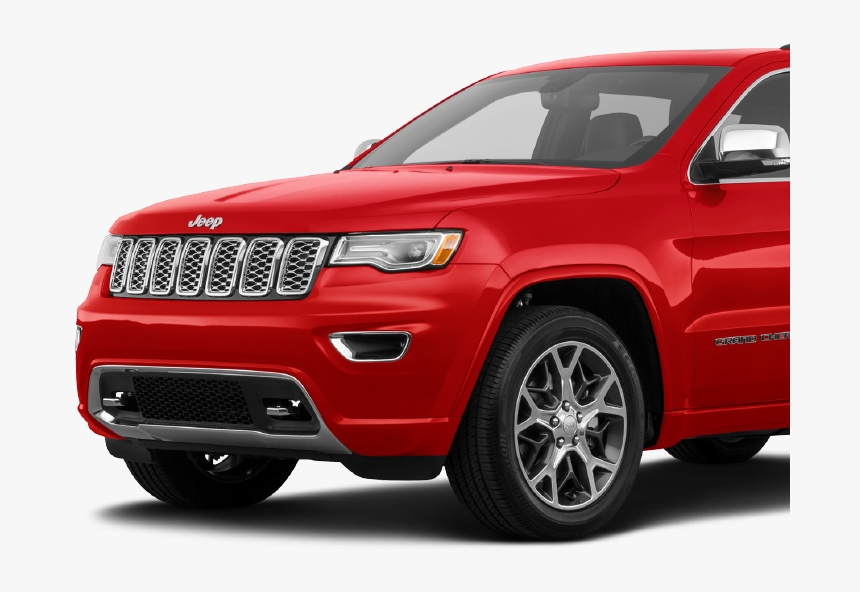 Suvs For Sale - 2019 Jeep Grand Cherokee Overland Red, HD Png Download