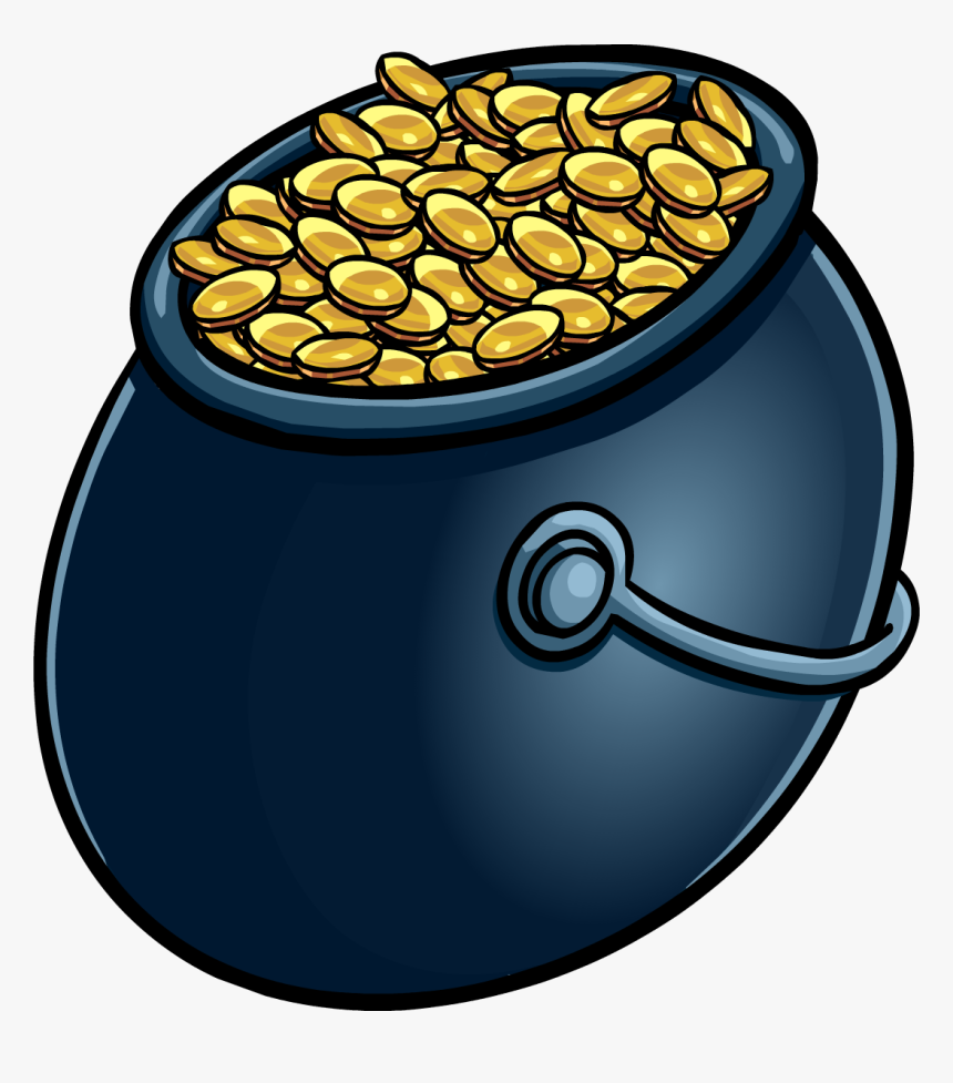 Image Transparent Library Image With O Sprite Png Club - Pot Of Gold Transparent, Png Download