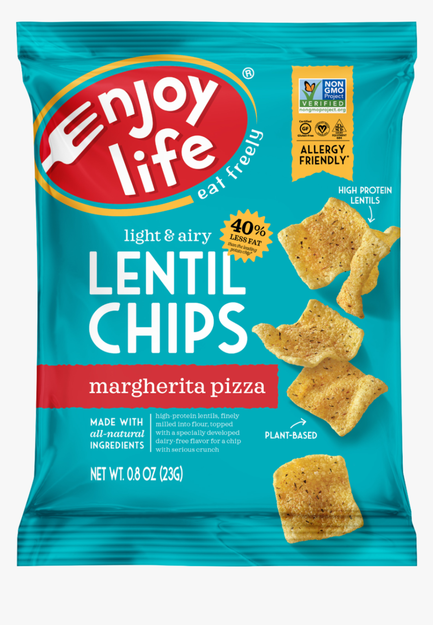 Enjoy Life Lentil Chips Sea Salt, HD Png Download