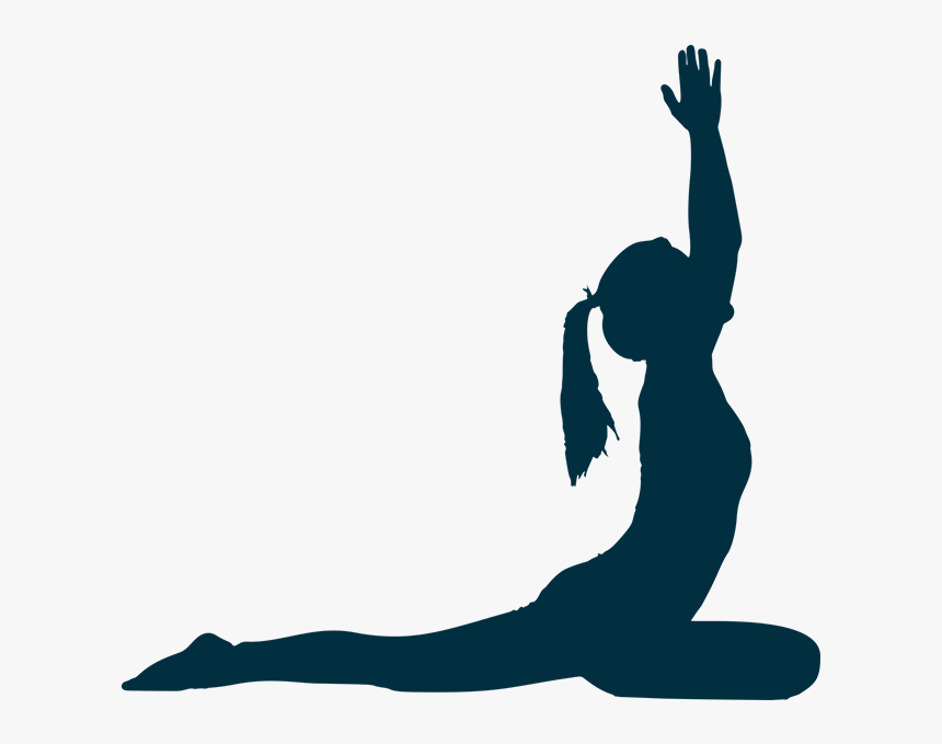 Transparent Silhouette Yoga Clipart, HD Png Download
