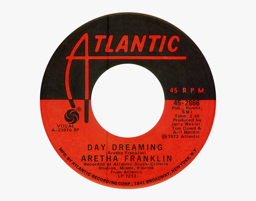 Day Dreaming By Aretha Franklin Side-a Us Vinyl Single - Young Rascals Groovin 45, HD Png Download