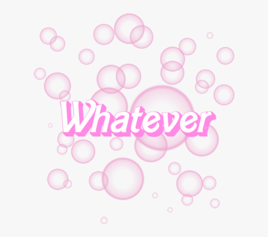#pink #pastel #kawaii #pinkwords #words #word - Circle, HD Png Download