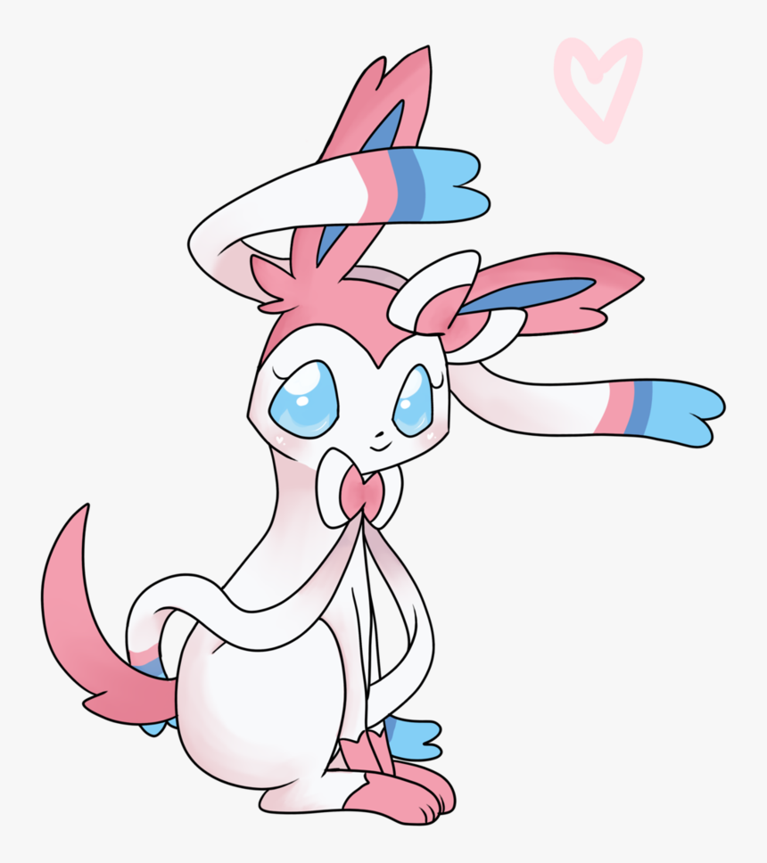 I M A Big Fan Of The Eevee Family, And There S No Reason - Sylveon Kawaii, HD Png Download
